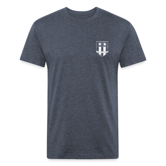 Deny Distract Discredit Shirt - heather navy