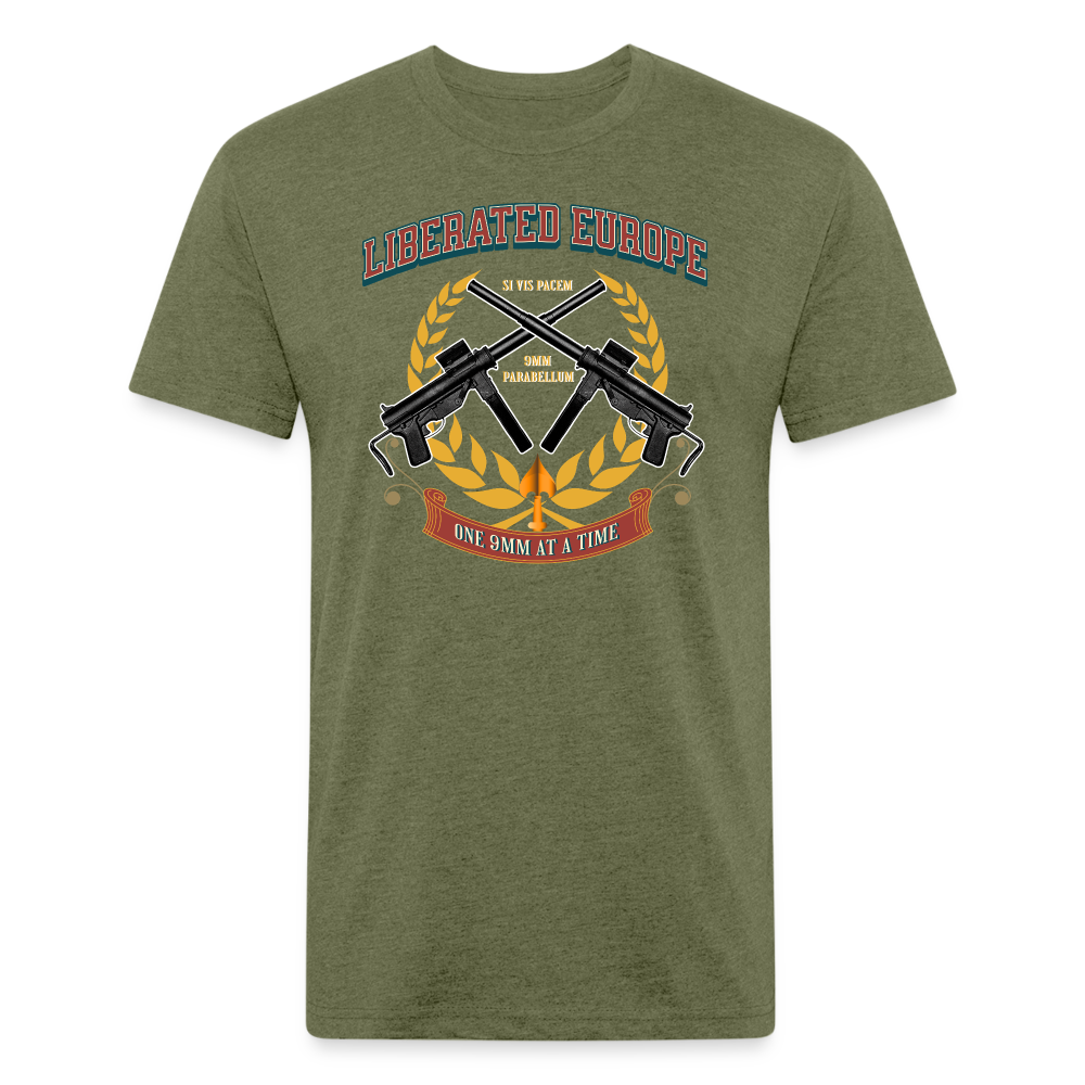 Liberated - heather military green