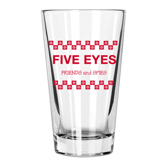 FVEY Pint Glass - Inglorious Amateurs