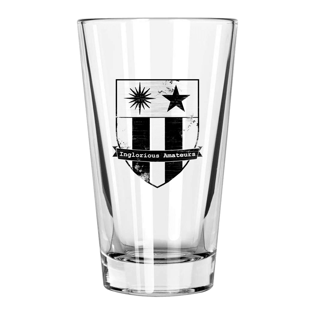 IA Logo Pint Glass - Inglorious Amateurs