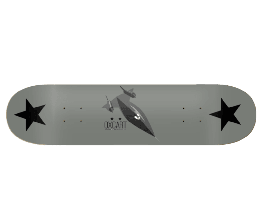 Oxcart Skateboard Deck - Inglorious Amateurs