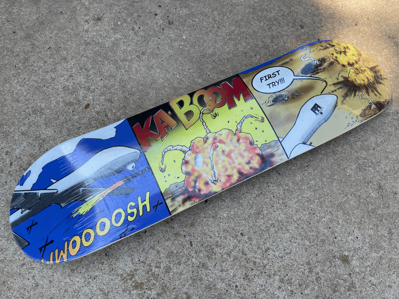 First Try Skateboard Deck - Inglorious Amateurs