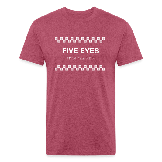 Five Eyes - heather burgundy