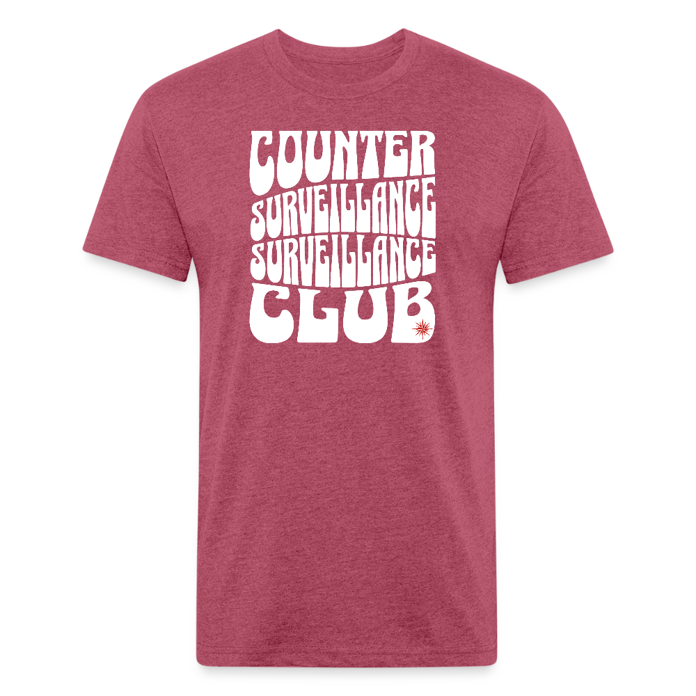Counter Surveillance Surveillance Club - heather burgundy