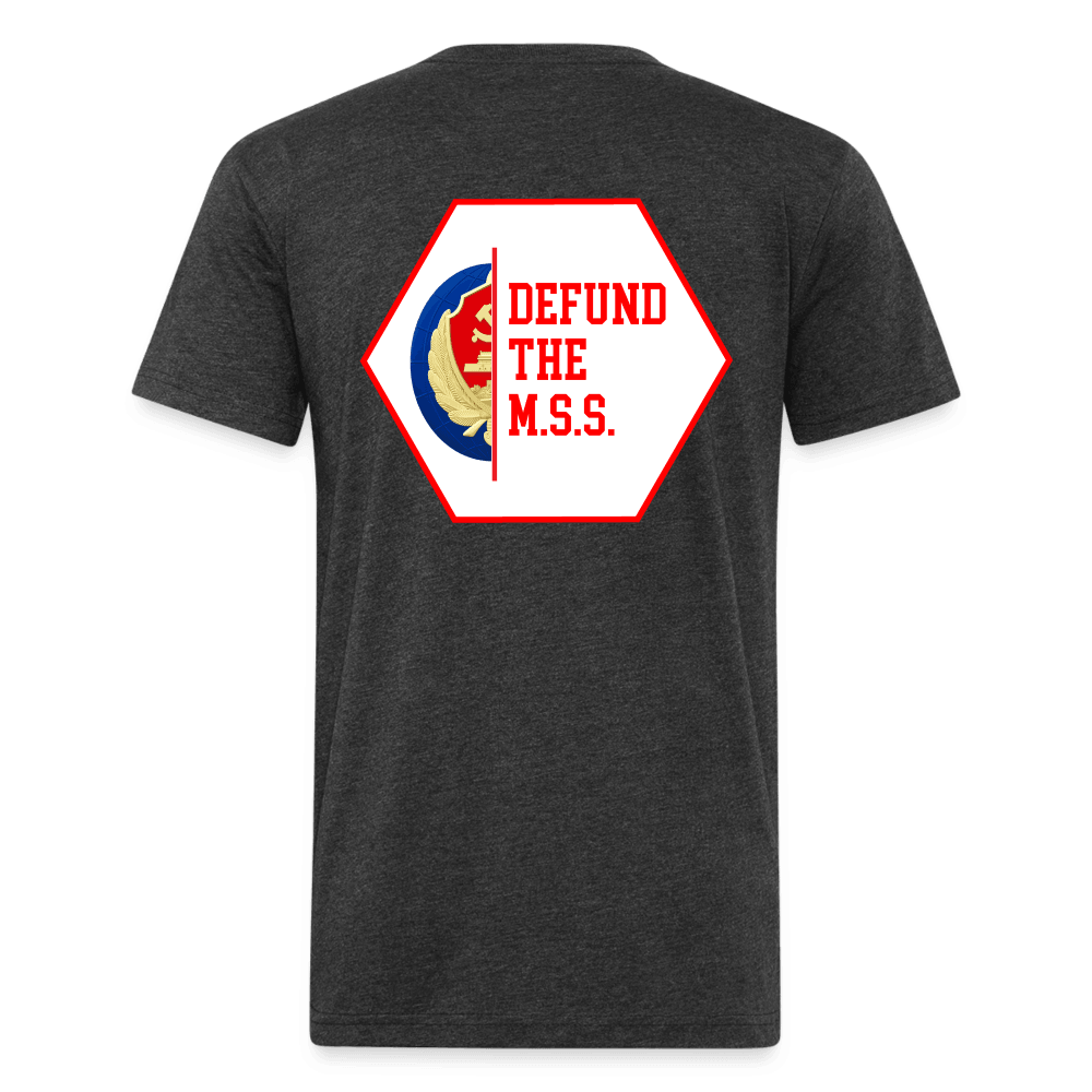 Defund the MSS Shirt - heather black