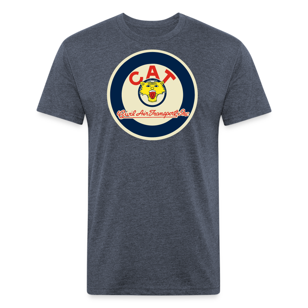 CAT Logo - heather navy