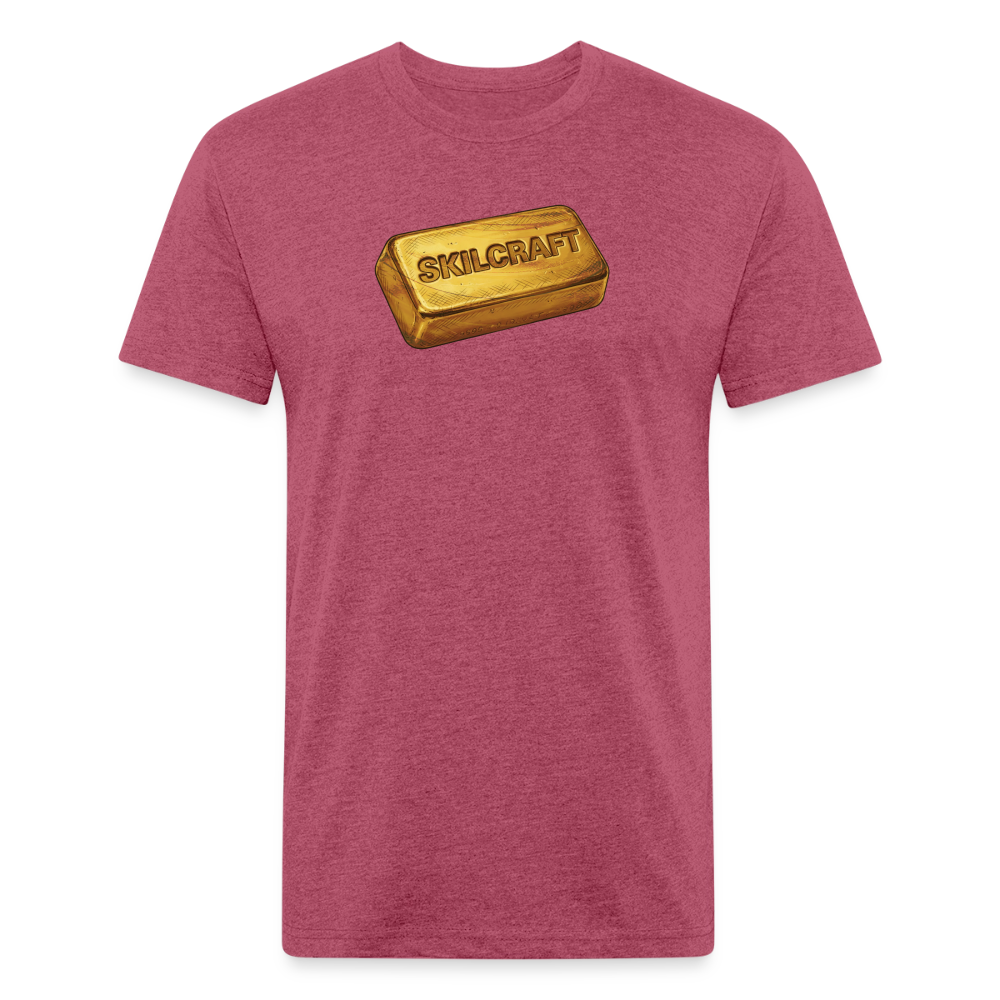 Skilcraft Gold - heather burgundy