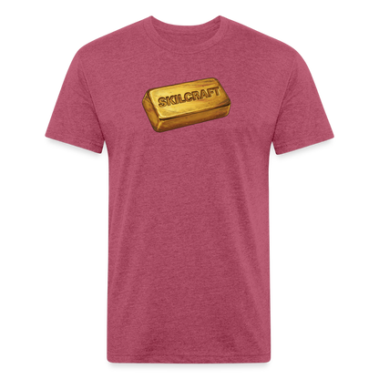 Skilcraft Gold - heather burgundy
