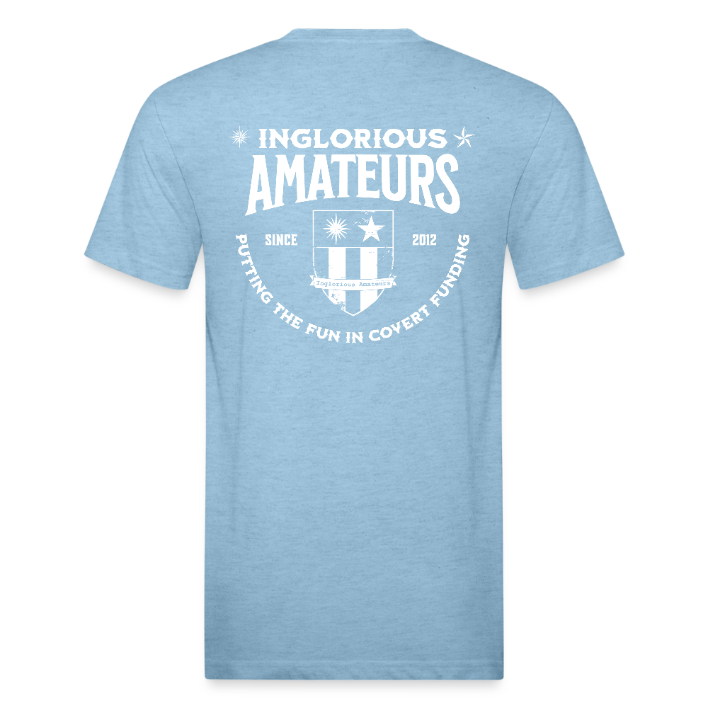 Covert Funding - heather blue