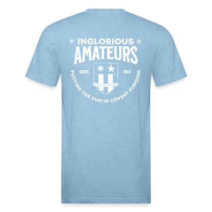 Covert Funding - heather blue