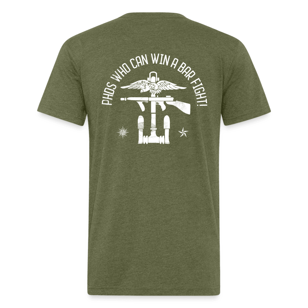 COG PhDs - heather military green