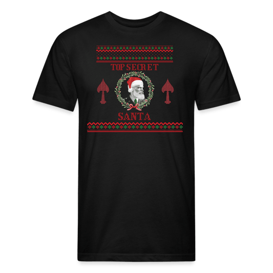 Top Secret Santa Shirt - black