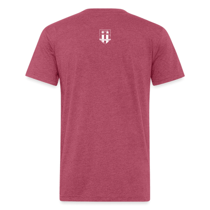 INT logo - heather burgundy