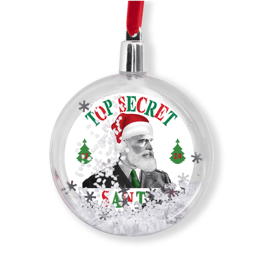 Top Secret Santa Ornament