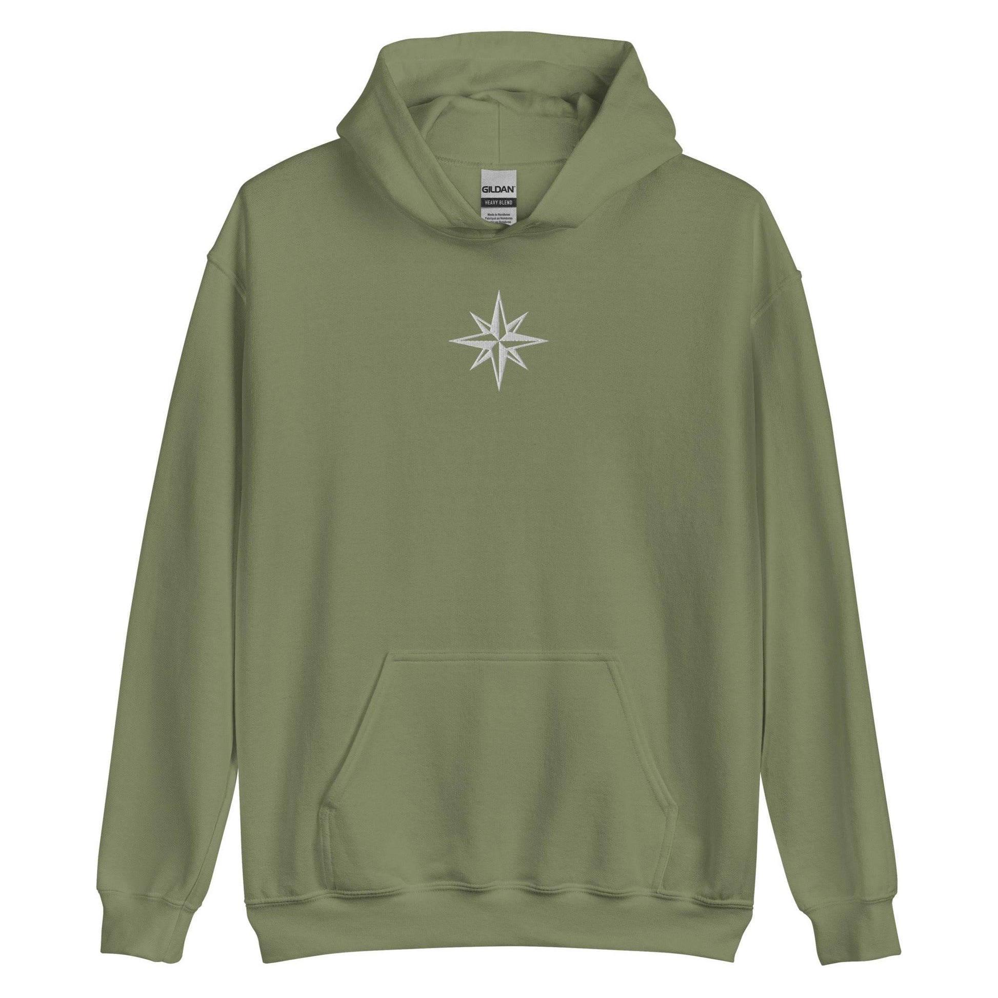 Compass Rose Icon Hoodie - Inglorious Amateurs