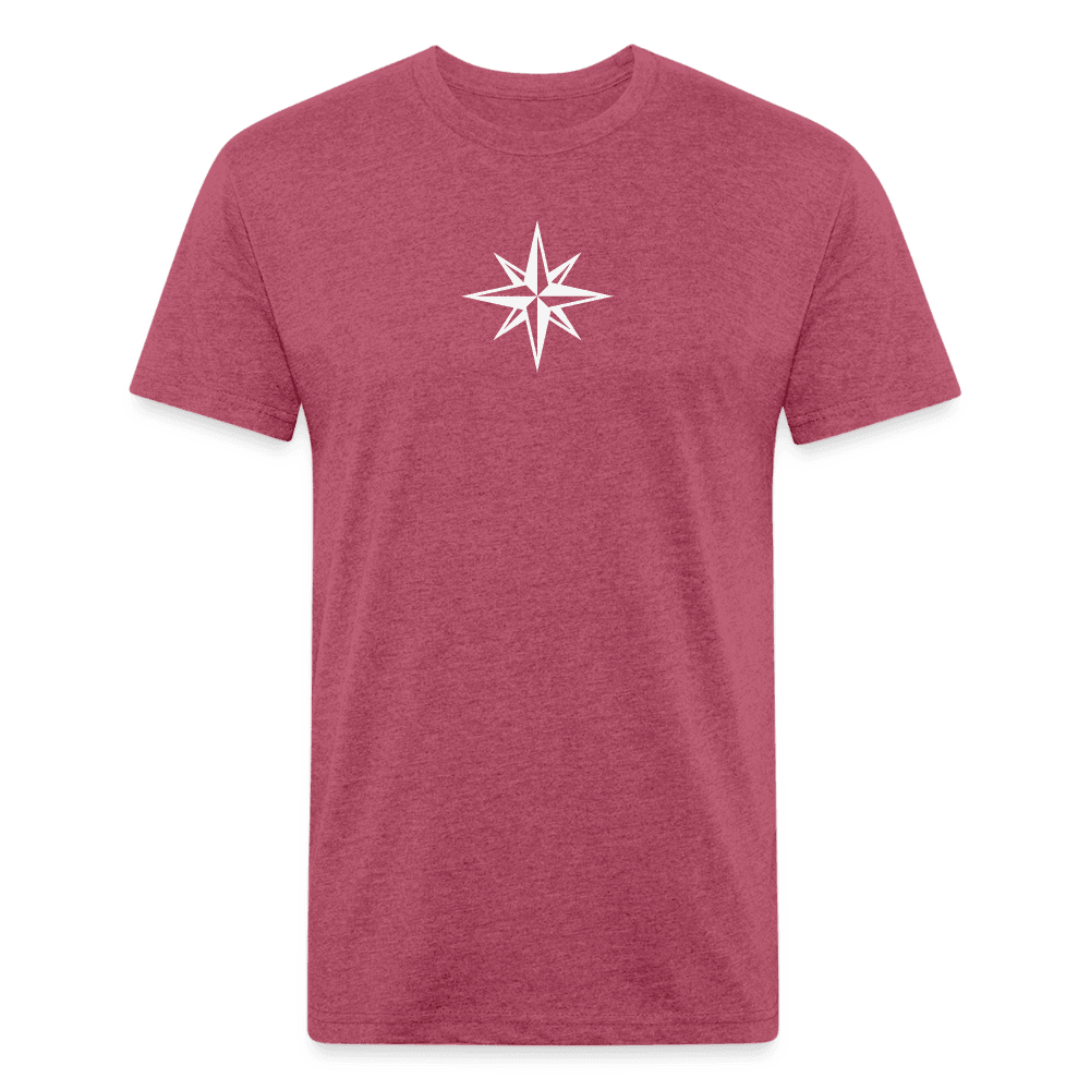 ICON Compass Rose - heather burgundy