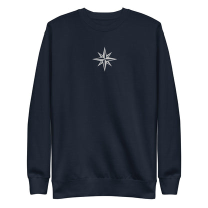 Compass Rose Icon Sweatshirt - Inglorious Amateurs