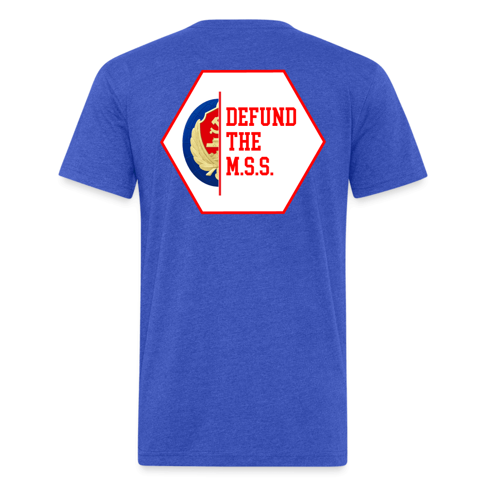 Defund the MSS Shirt - heather royal