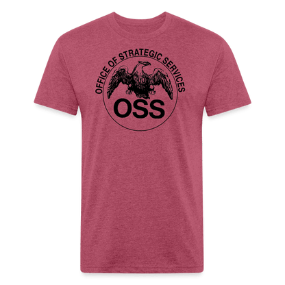 OSS Insigne - heather burgundy