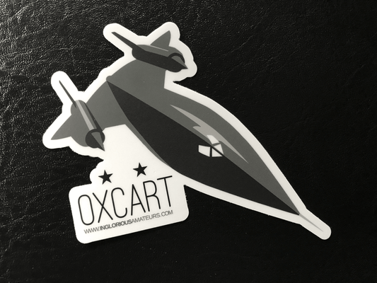 OXCART Sticker - Inglorious Amateurs
