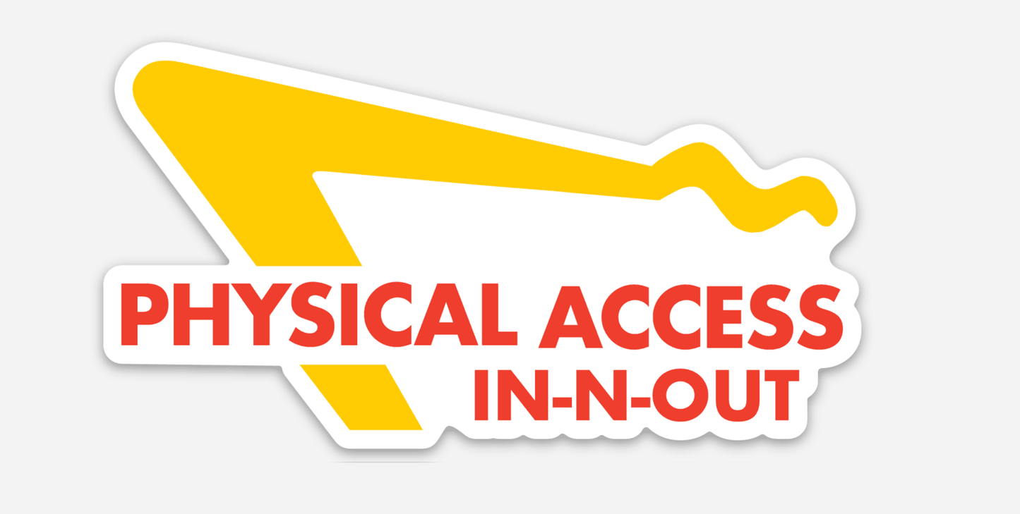 Physical Access Sticker - Inglorious Amateurs