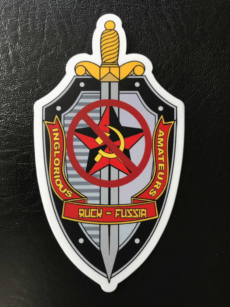 RUCK FUSSIA V2 Sticker - Inglorious Amateurs